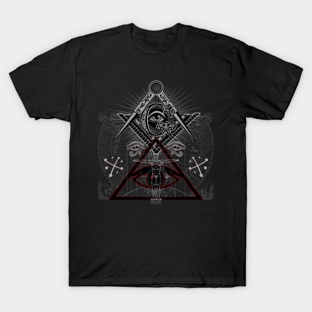 Mysteries and Mysticism - occult, esoteric, magick, alchemy, spiritual T-Shirt by AltrusianGrace